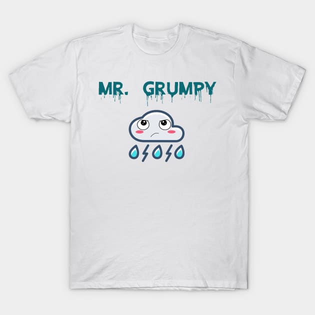 Mr. Grumpy T-Shirt by CarolineArts